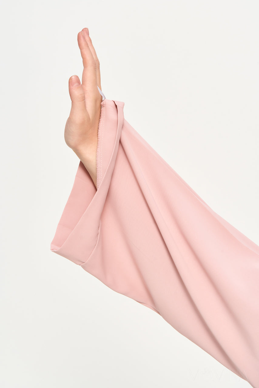 Amal Abaya Outer - Carnation