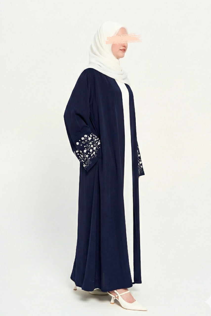 Amal Embroidered Outer - Moonlit