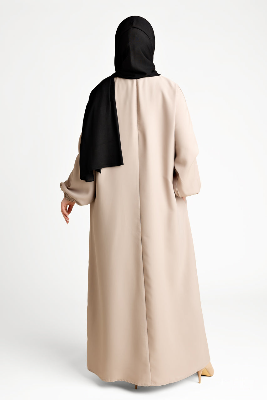 Abaya décontractée de luxe classique - Barakah
