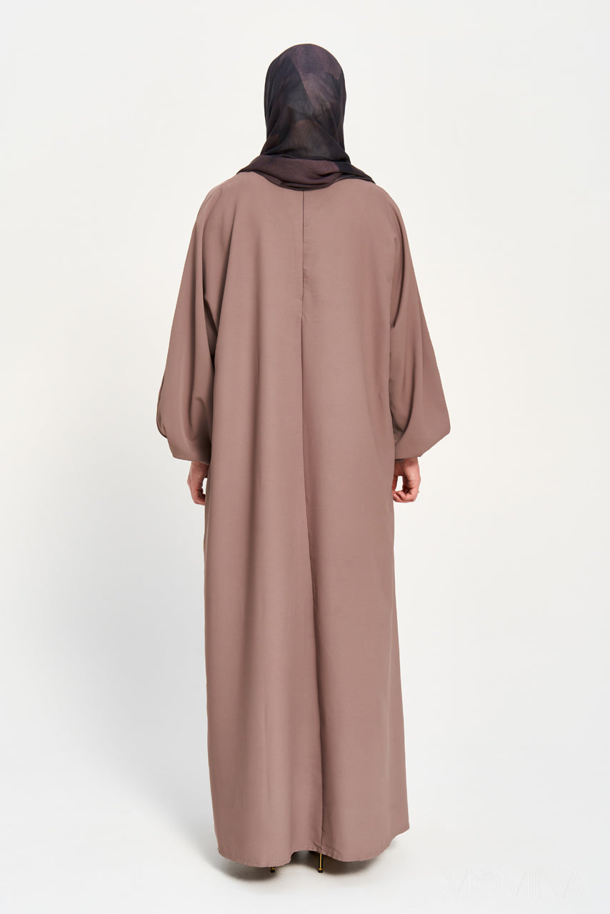 Classic Luxe Relaxed Abaya - Hafsa