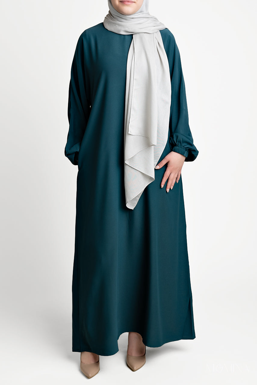 Abaya droite classique - Aaliyah