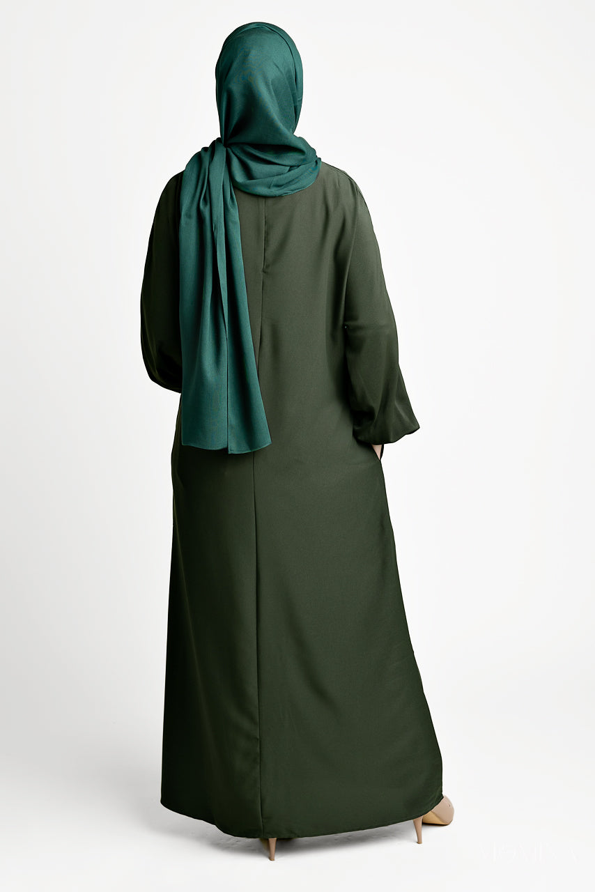 Classic Straight Abaya - Khawlah