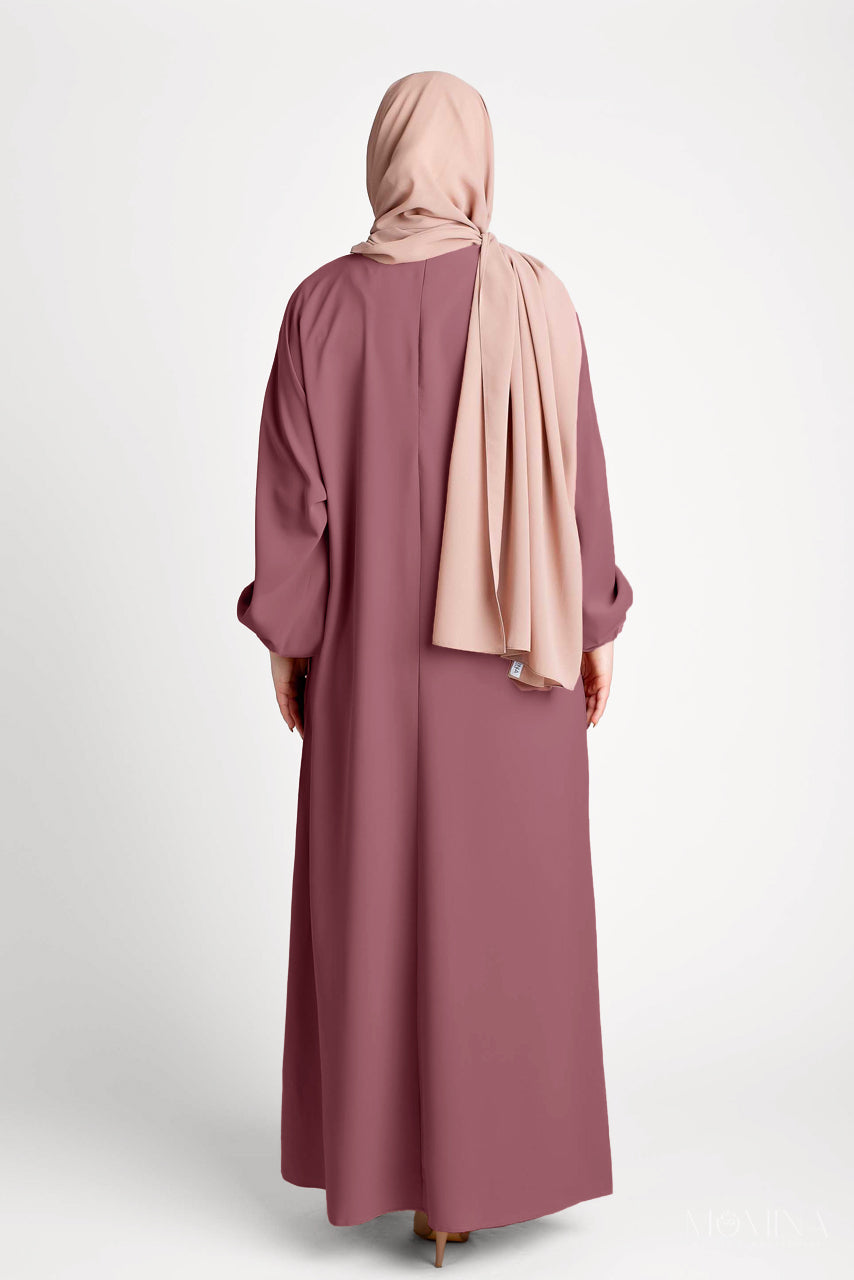 Classic Straight Abaya - Maryam