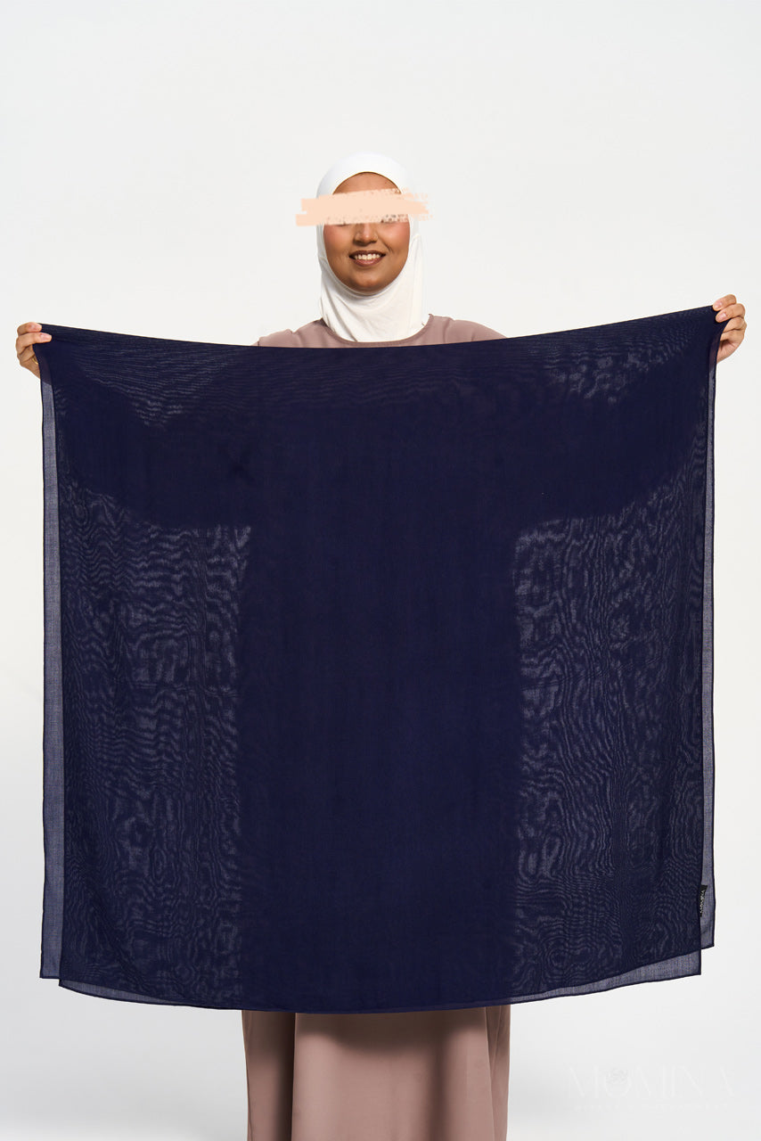 Luxury Maxi Modal Hijab - Ocean Blue