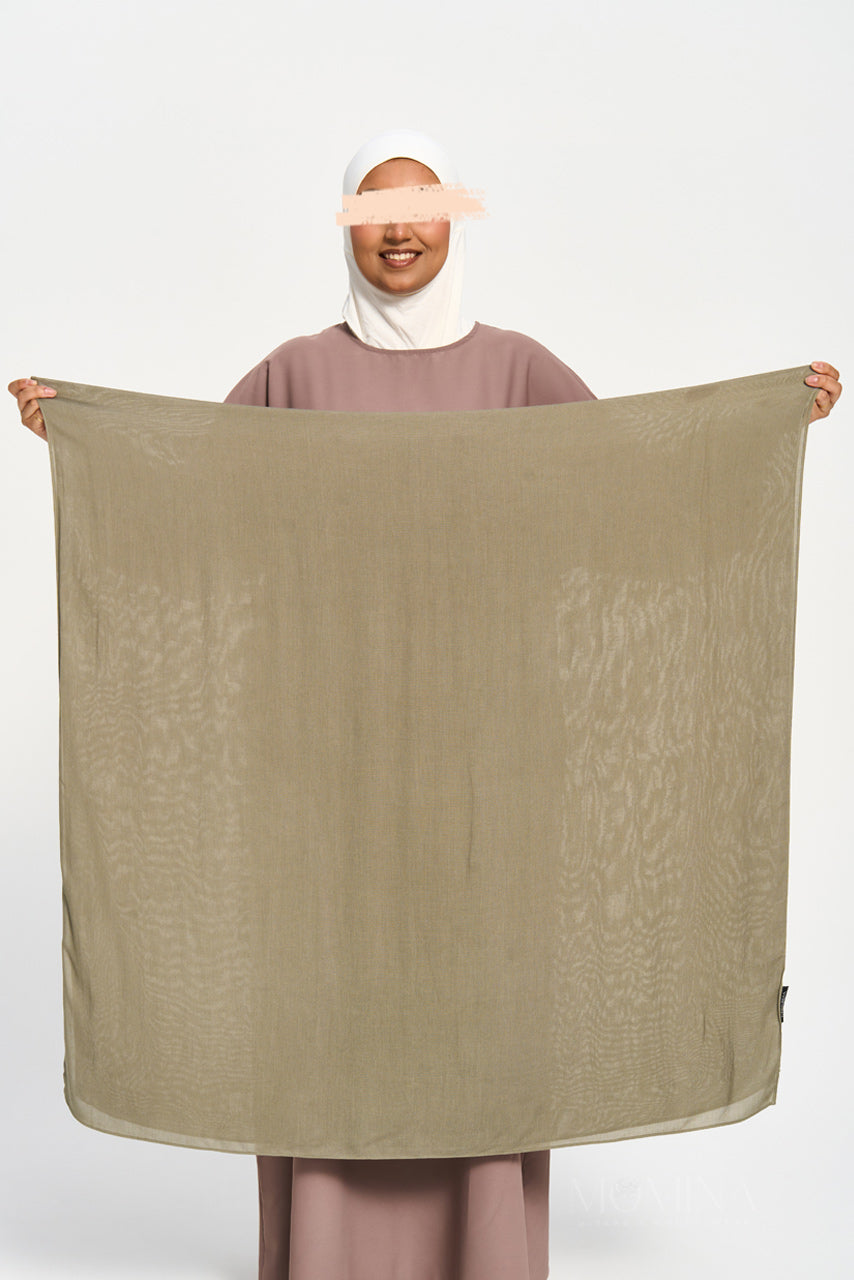 Luxury Maxi Modal Hijab - Soft Sage