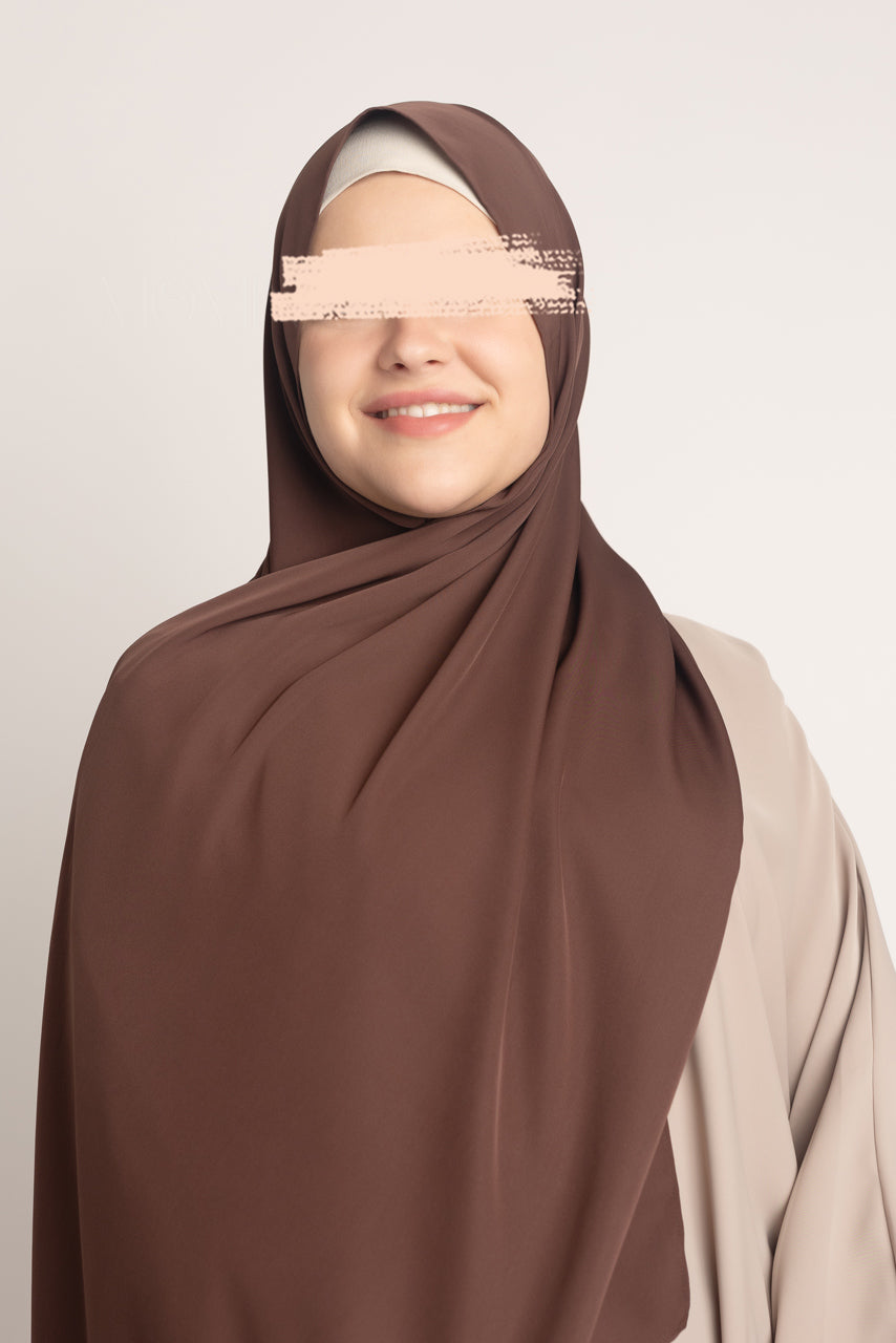 Hijab Soie Medina - Americano