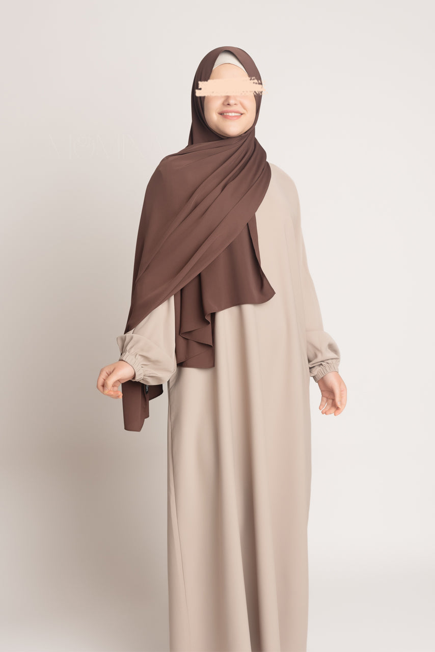 Hijab Soie Medina - Americano
