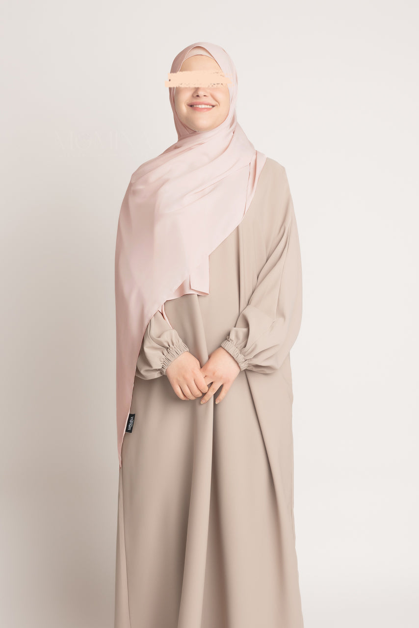 Hijab Soie Medina - Rose Rose