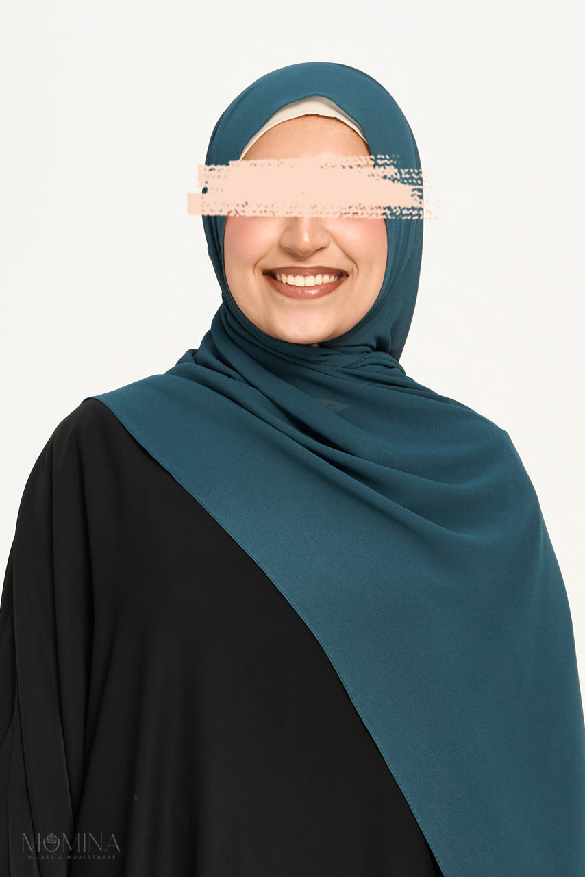 Hijab Mousseline Premium - Caraïbes