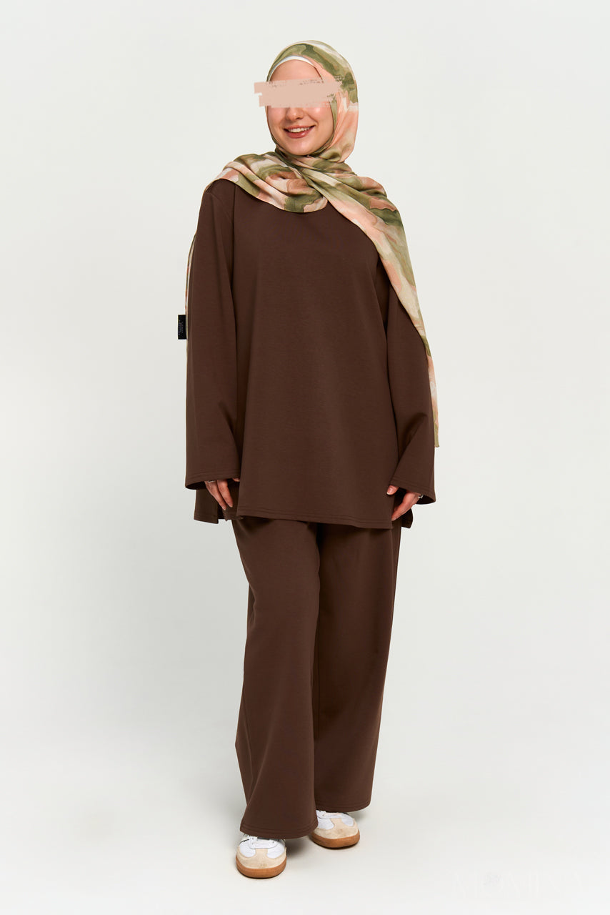 Raha Two-Piece Lounge Set - Java Bean
