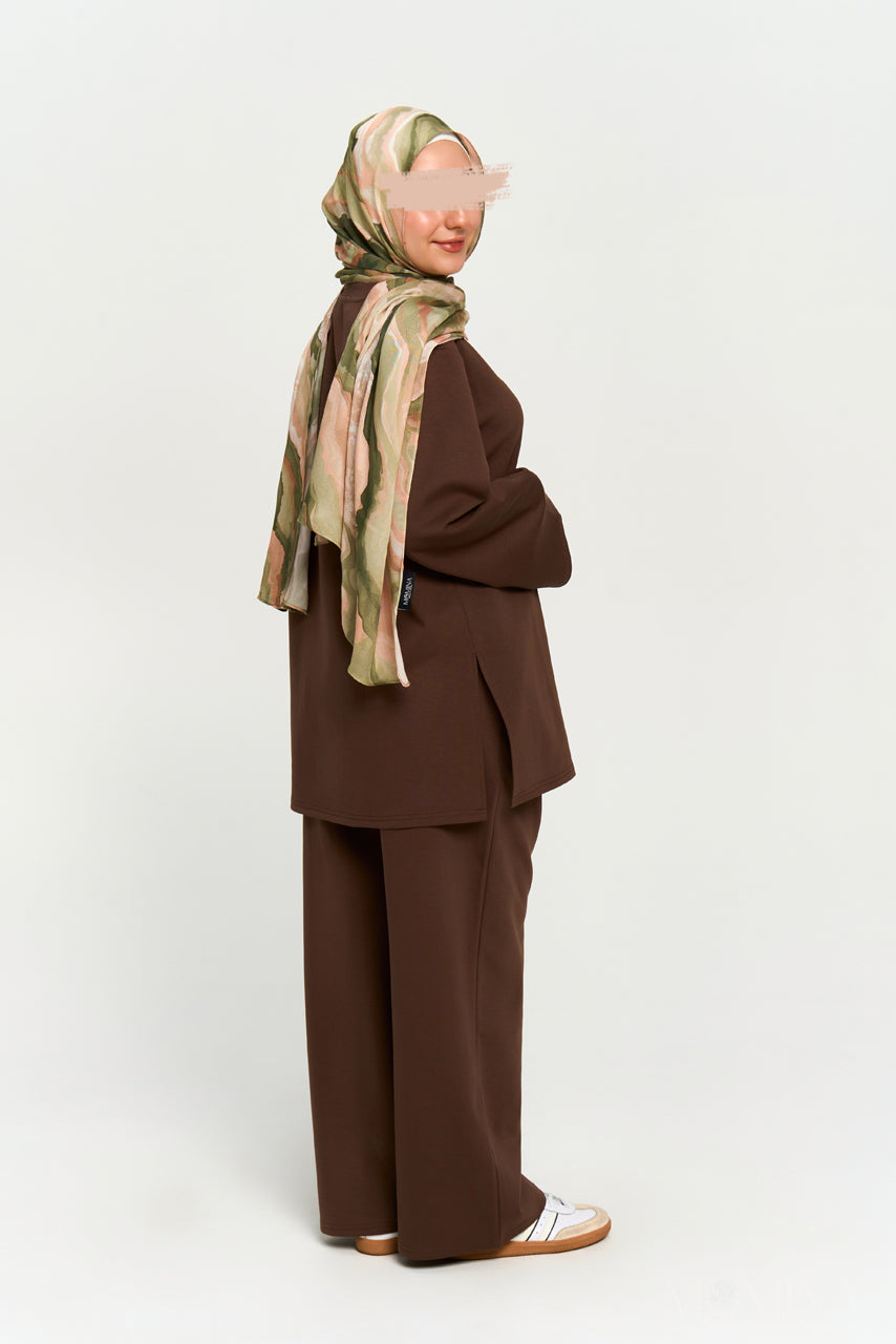 Raha Two-Piece Lounge Set - Java Bean