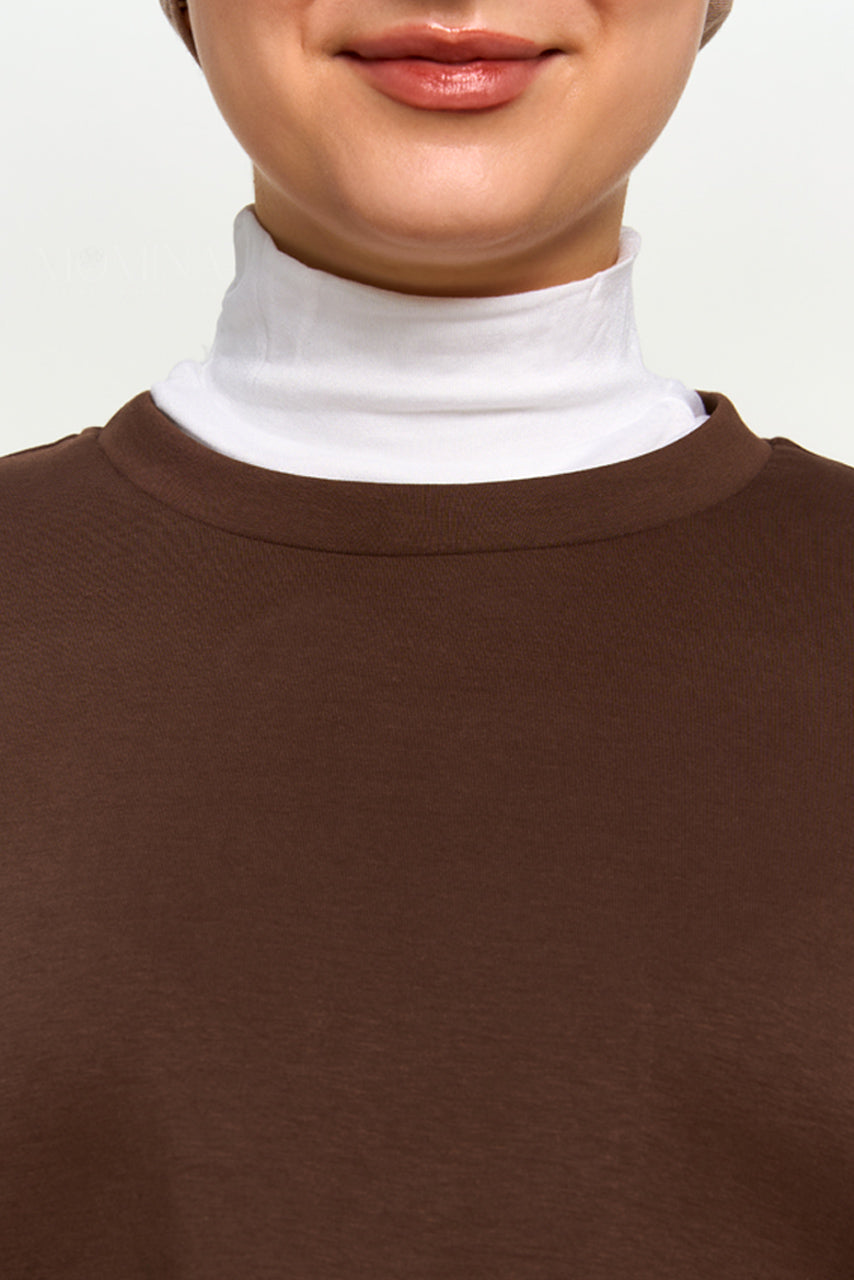 Modest Neck Cover - Chalk
