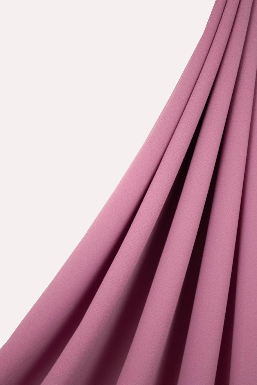 Classic Chiffon Hijab - Mauve Pink - Momina Modestwear