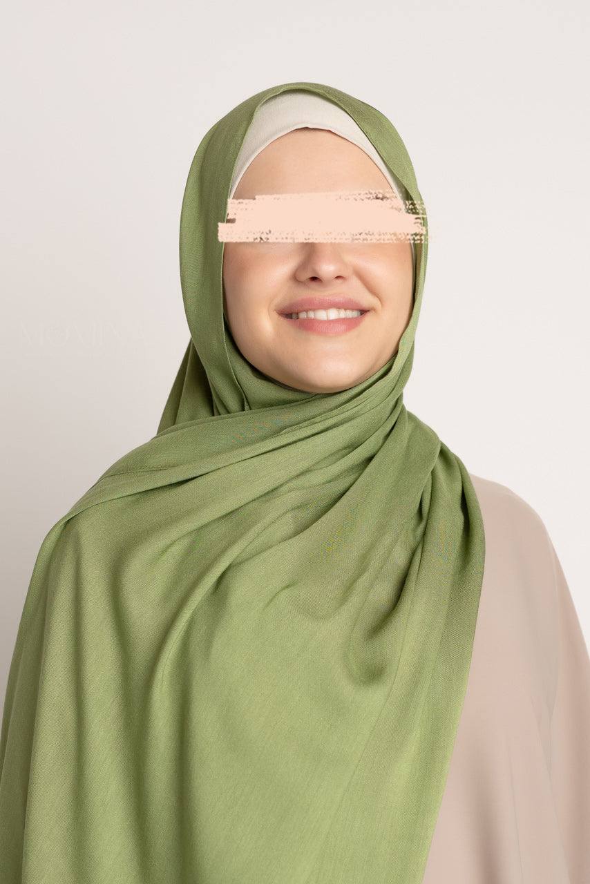 Luxury Modal Hijab - Kiwi - Momina Hijabs & Modestwear