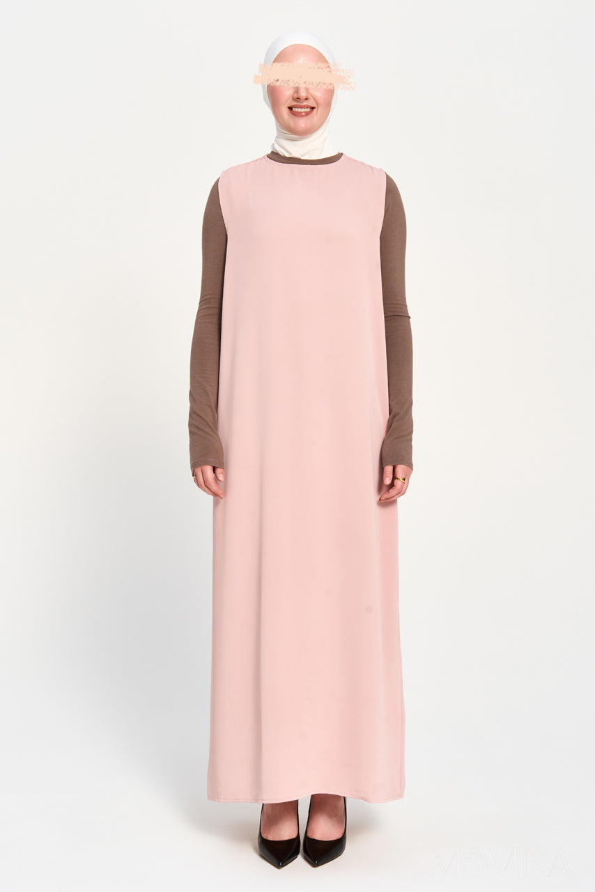Amal Abaya Inner - Carnation