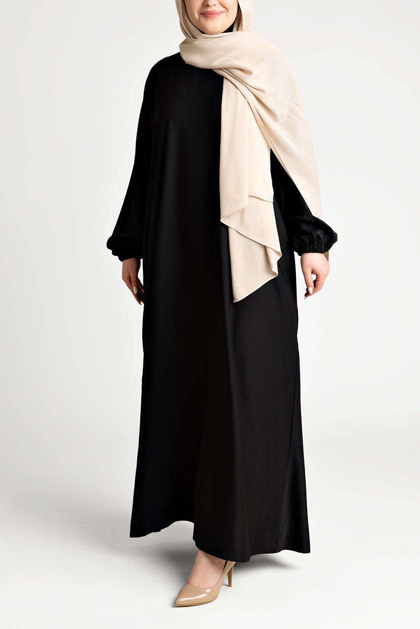 Abaya décontractée de luxe classique - Arwaa