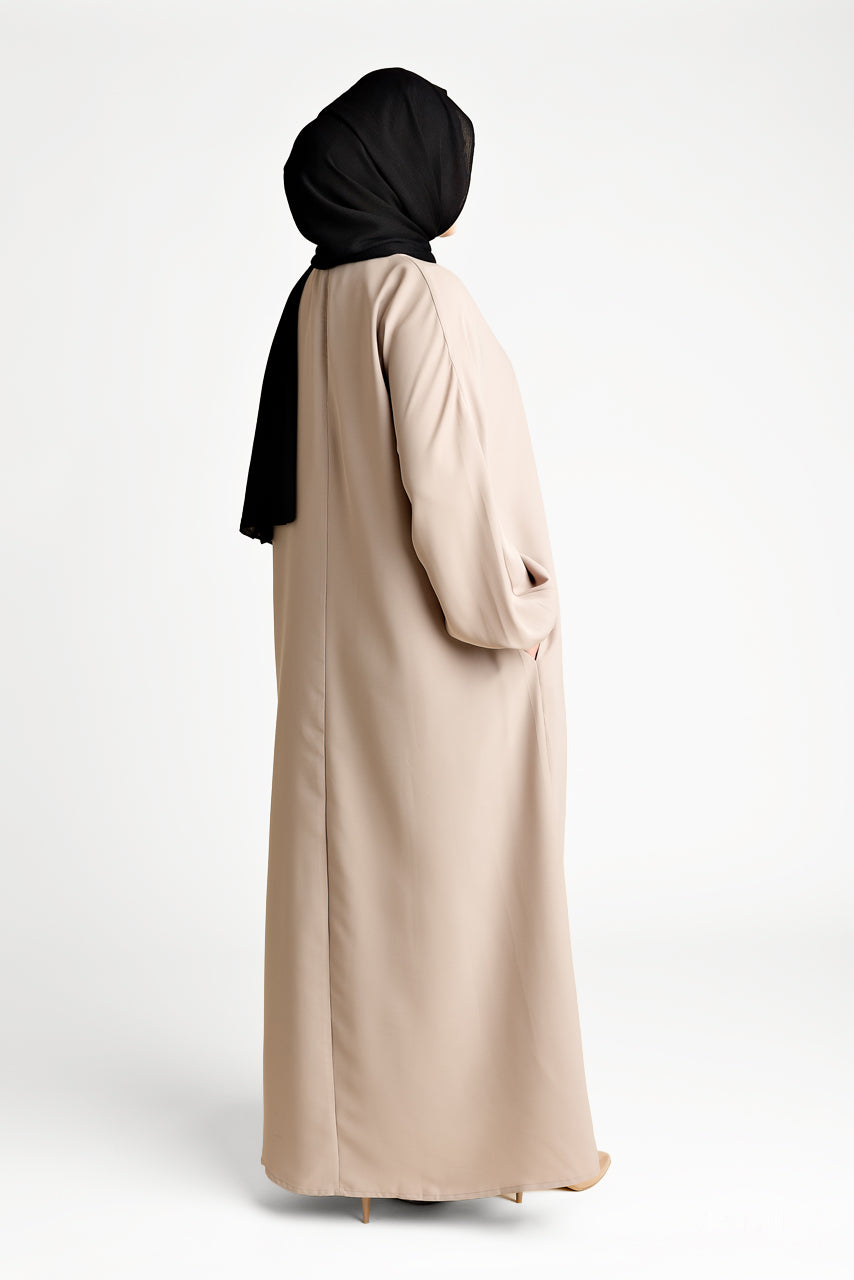 Abaya décontractée de luxe classique - Barakah