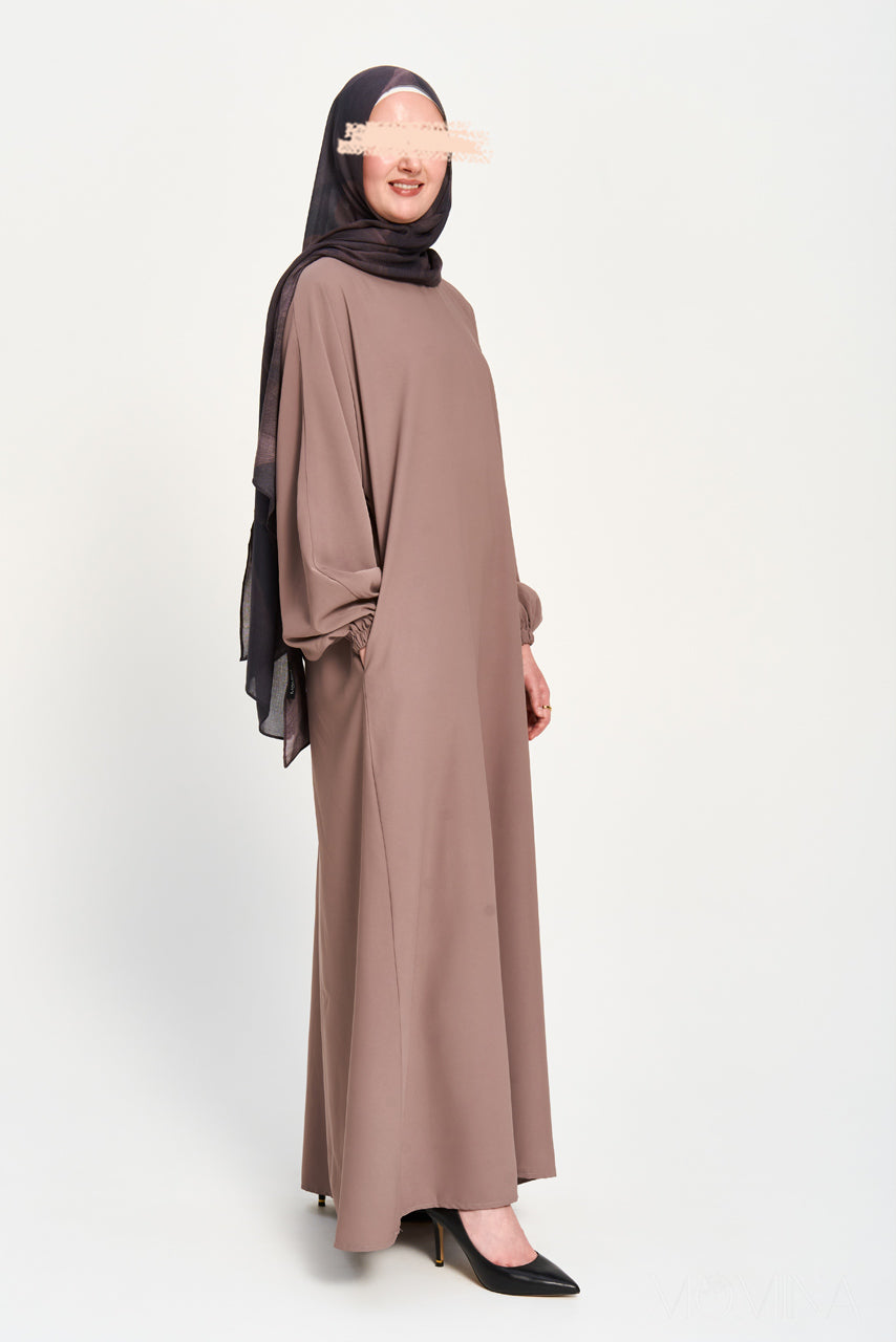 Classic Luxe Relaxed Abaya - Hafsa