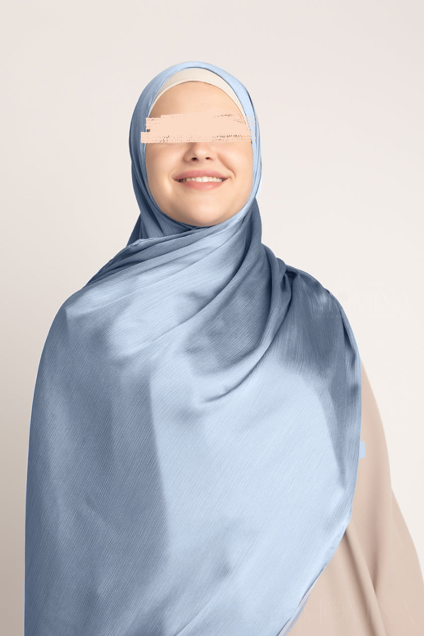 Satin Crinkle Hijab - Enchanted