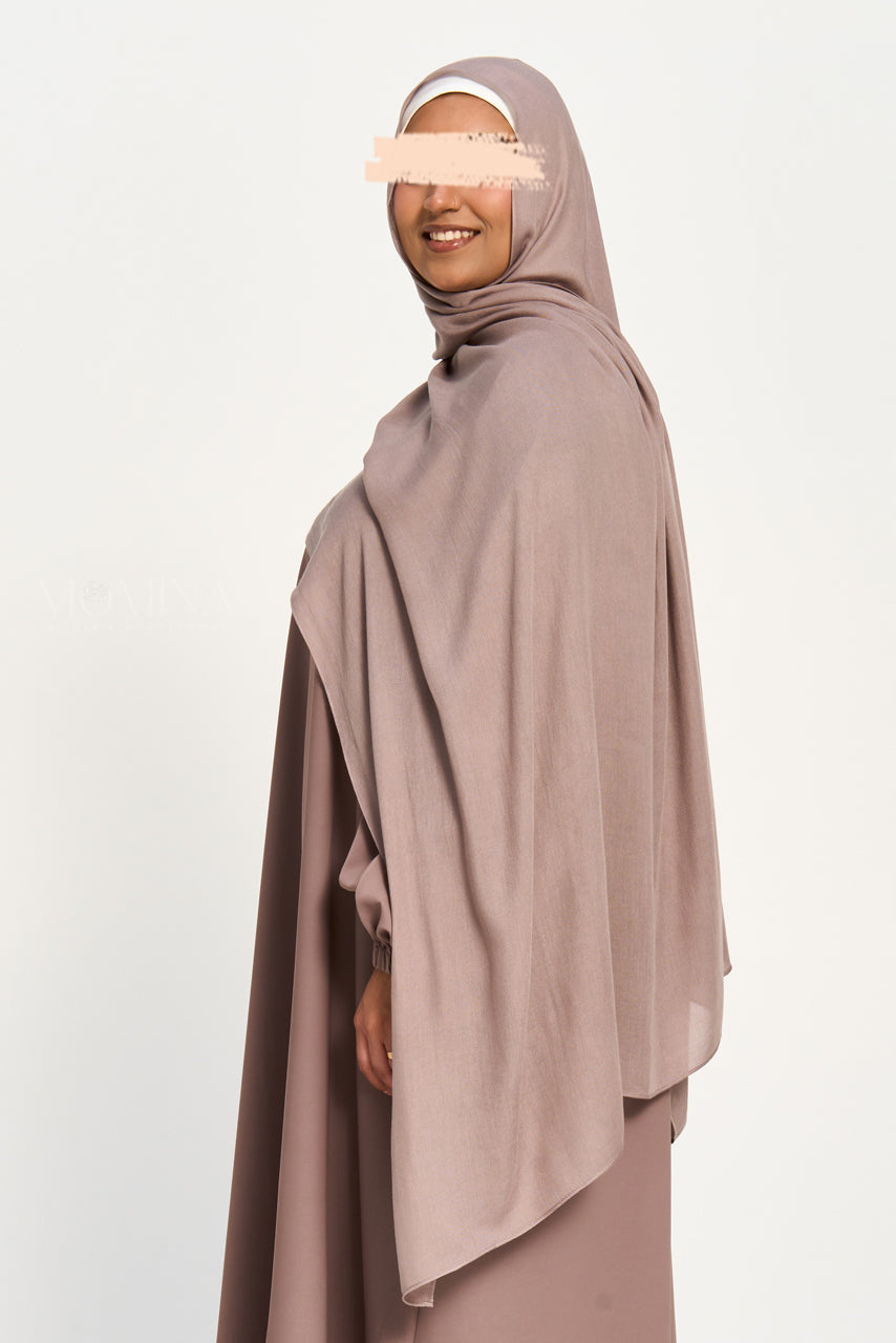 Luxury Maxi Modal Hijab - Feather
