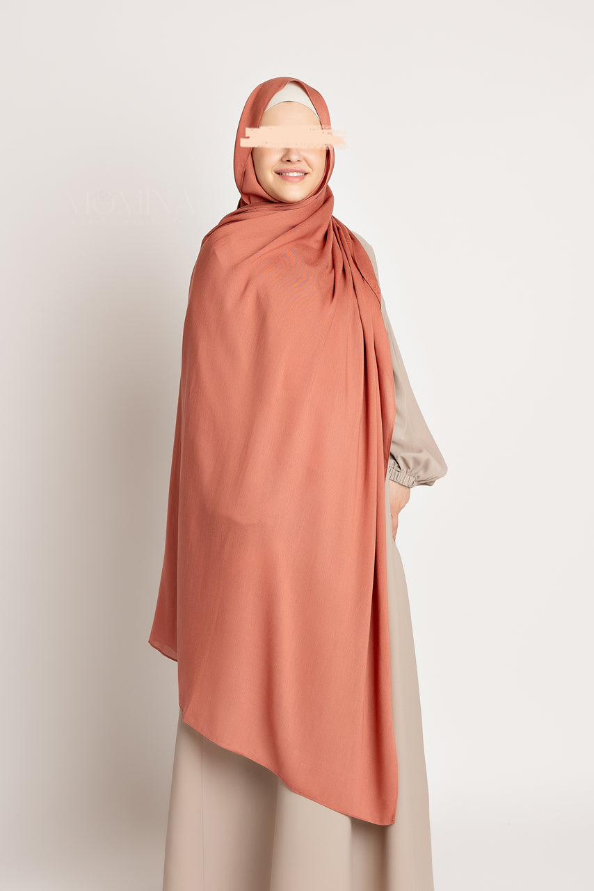 Hijab Maxi Modal de Luxe - Henné