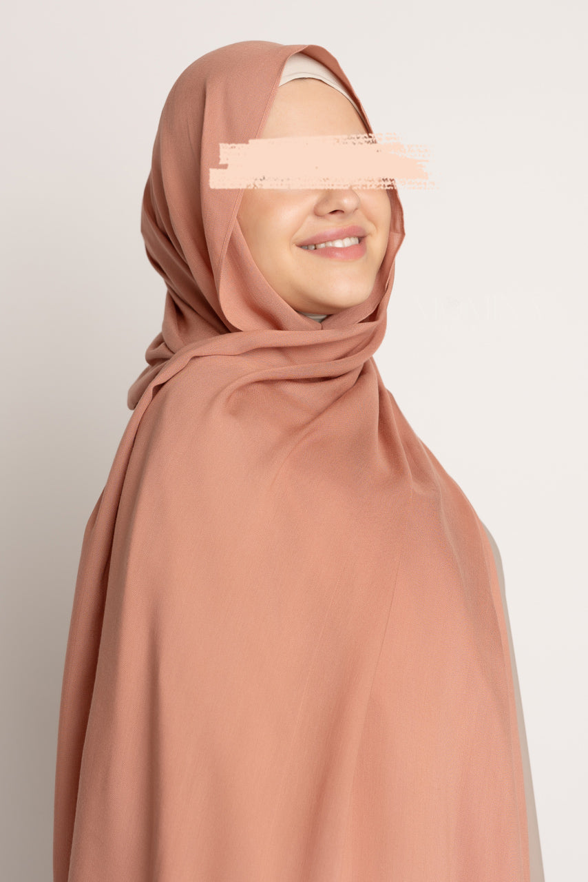 Hijab Maxi Modal de Luxe - Mousse