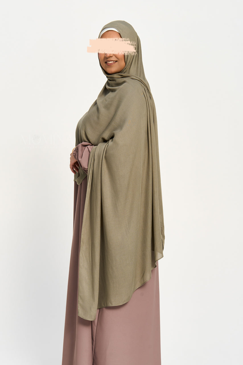 Luxury Maxi Modal Hijab - Soft Sage