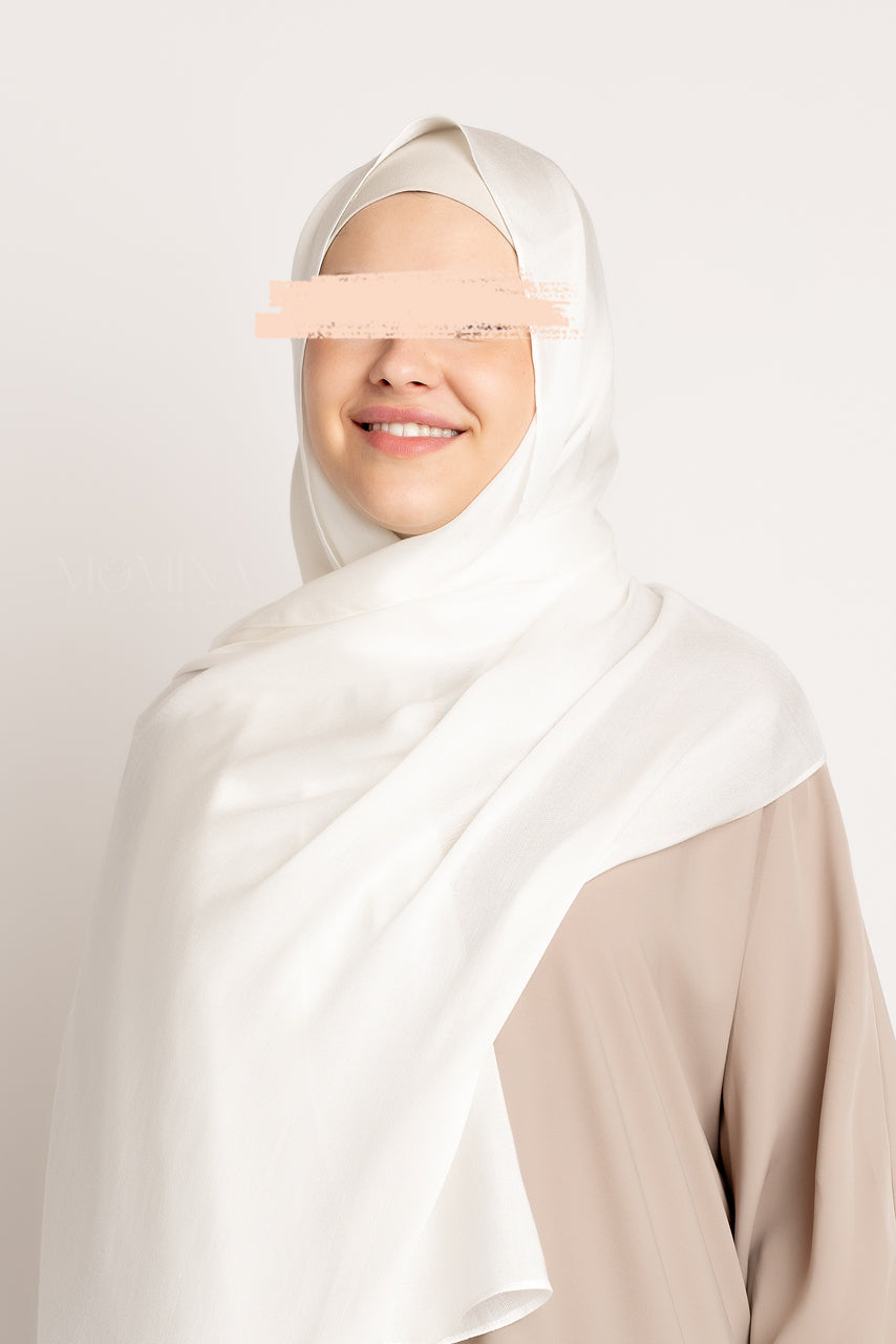 Luxury Maxi Modal Hijab - Vanilla Bean