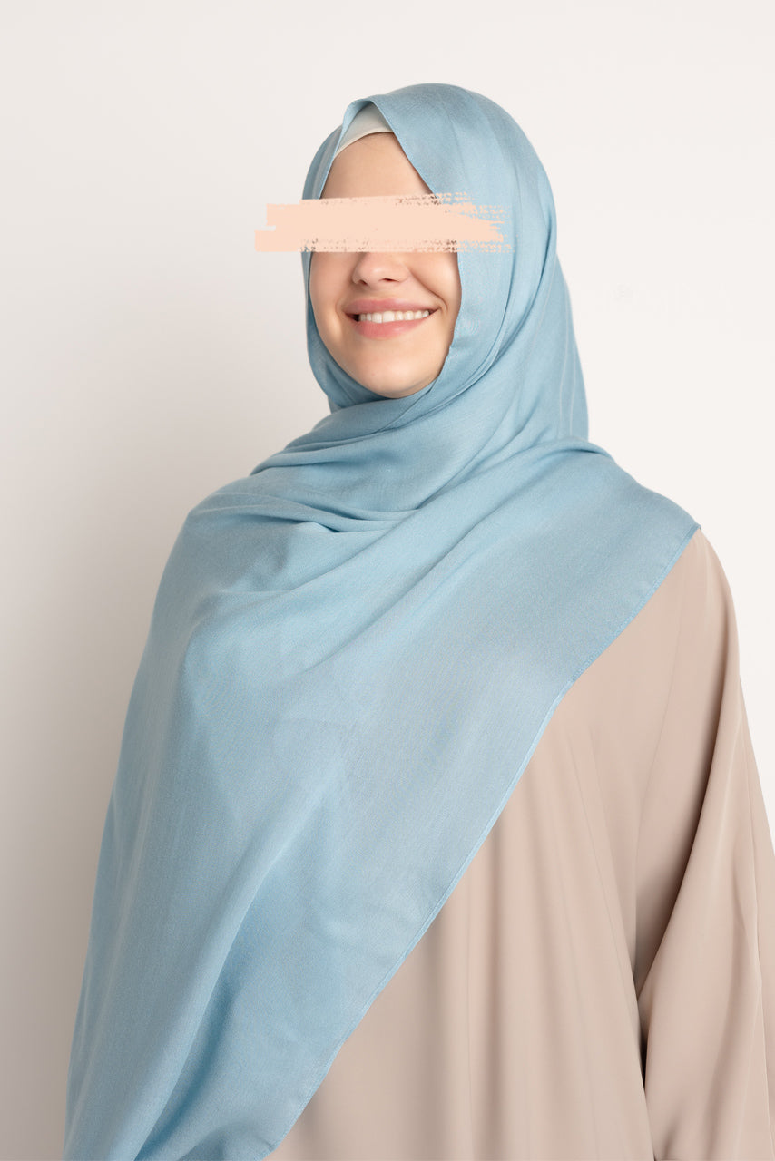 Hijab Modal Luxe - Denim