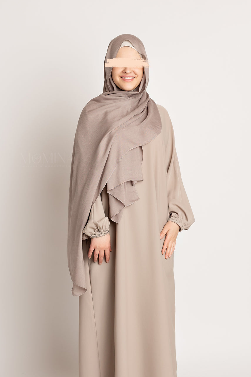 Hijab de luxe en modal - Plume