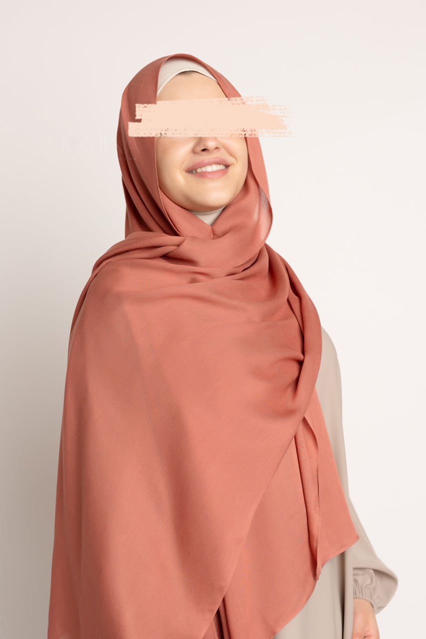 Hijab Modal Luxe - Henné