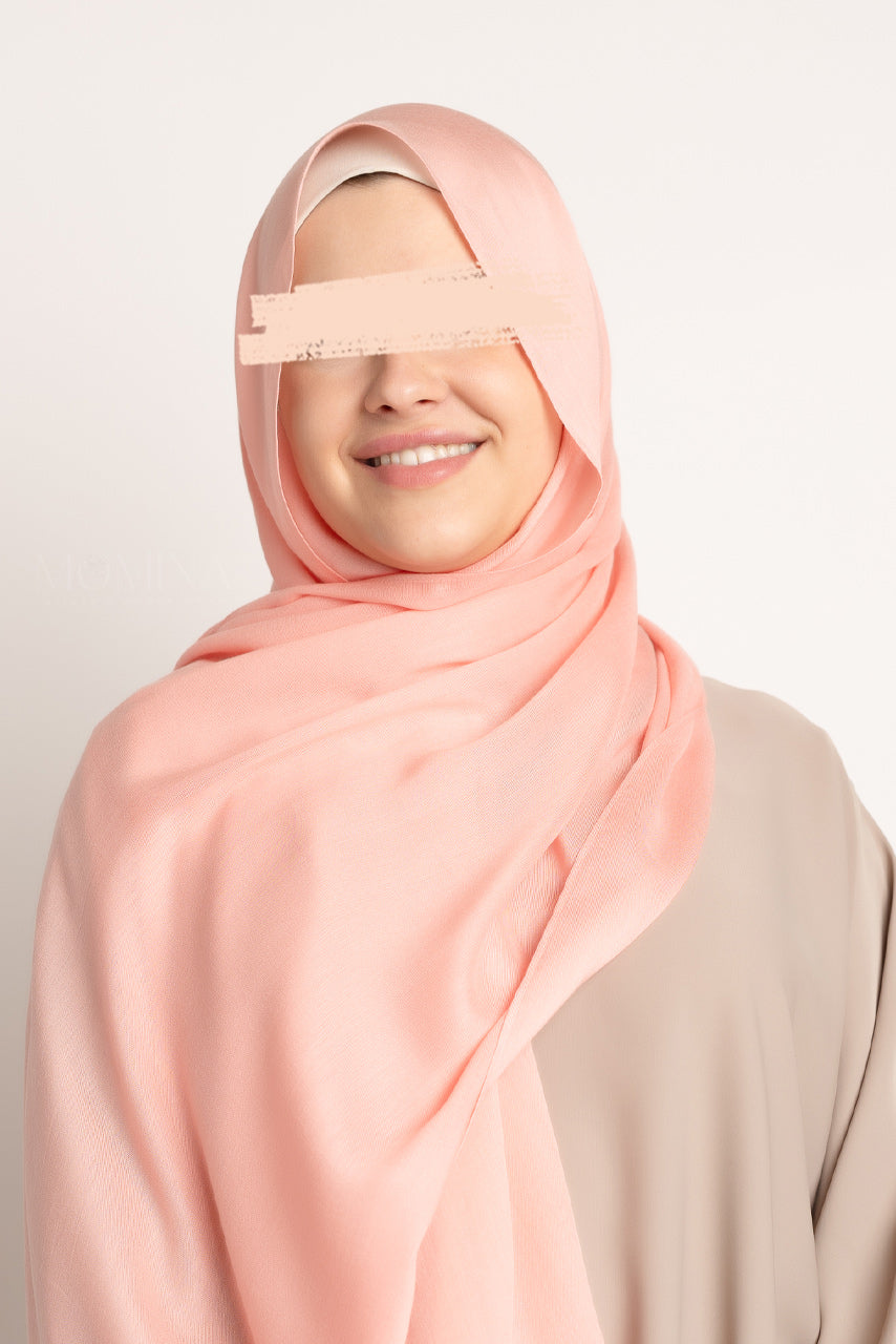 Luxury Modal Hijab - Meadow Pink