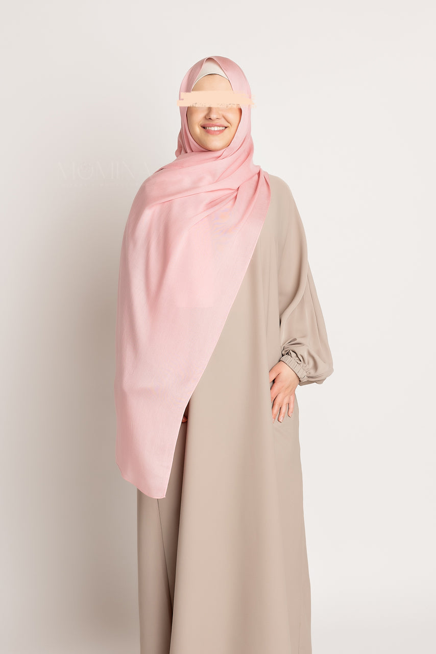 Hijab Modal Luxe - Misty Rose