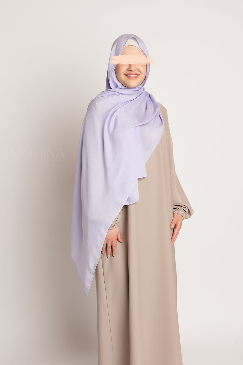 Luxury Modal Hijab - Pale Lavender