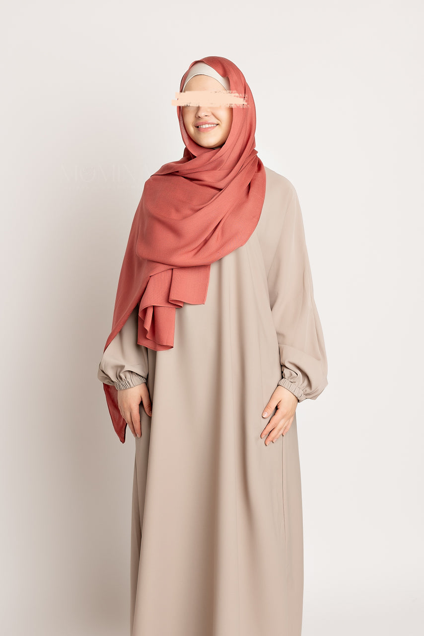 Hijab Modal de Luxe - Rouge