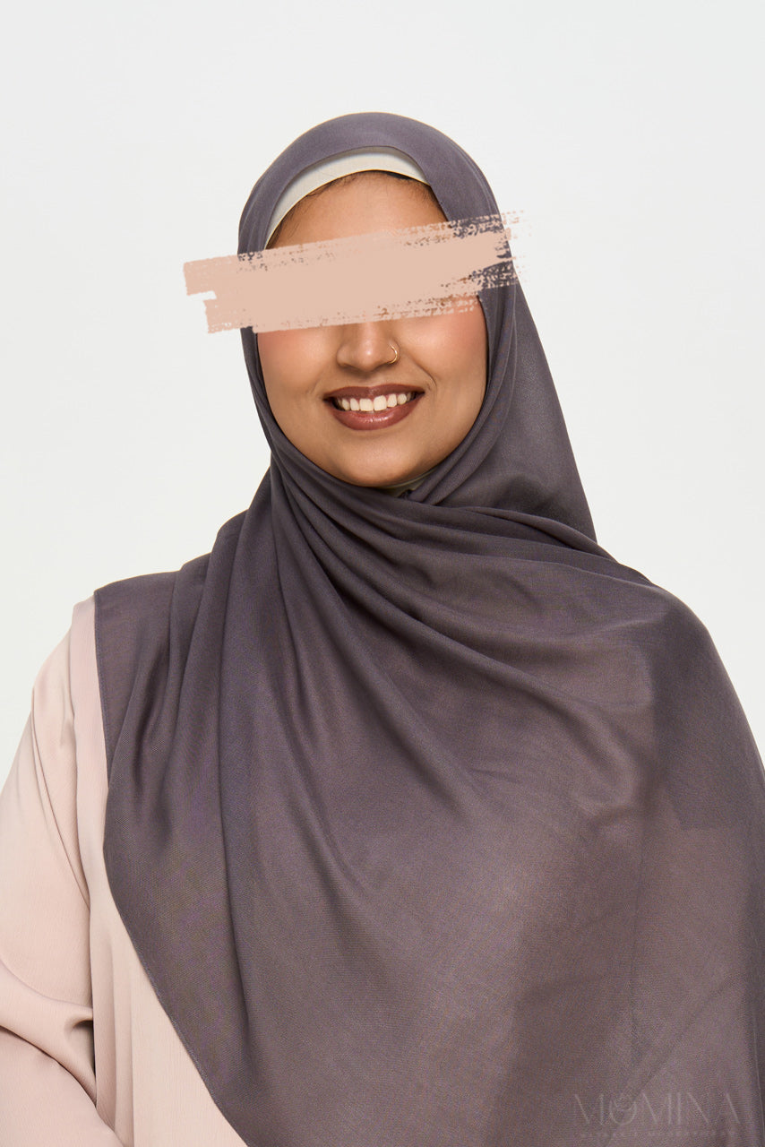 Luxury Modal Hijab - Slate