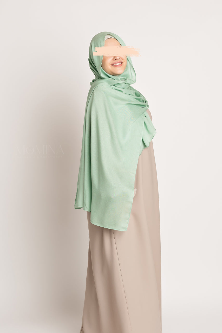 Hijab Modal de Luxe - Vert Thé