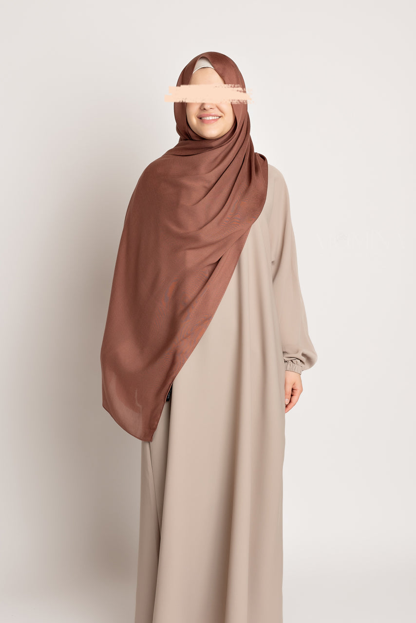 Luxury Modal Hijab - Tiramisu