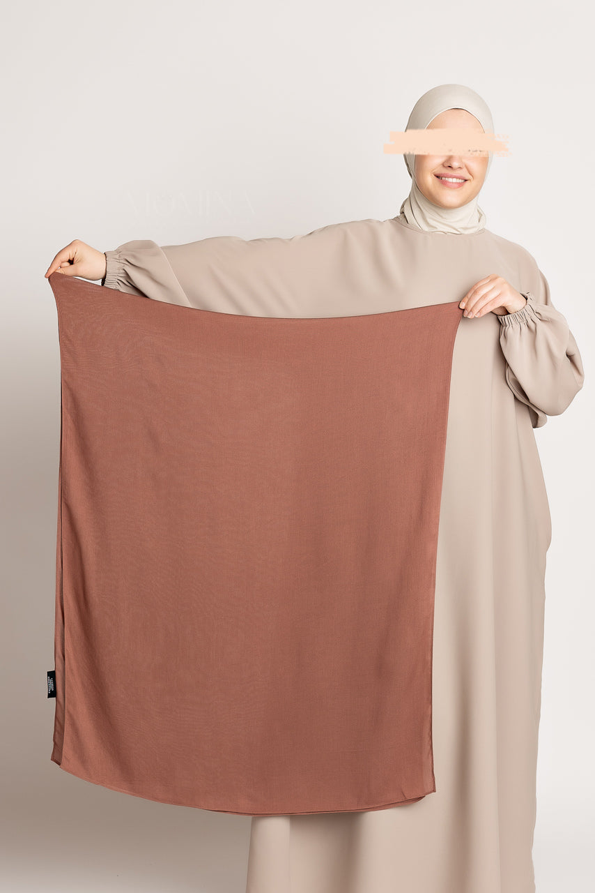 Luxury Modal Hijab - Tiramisu