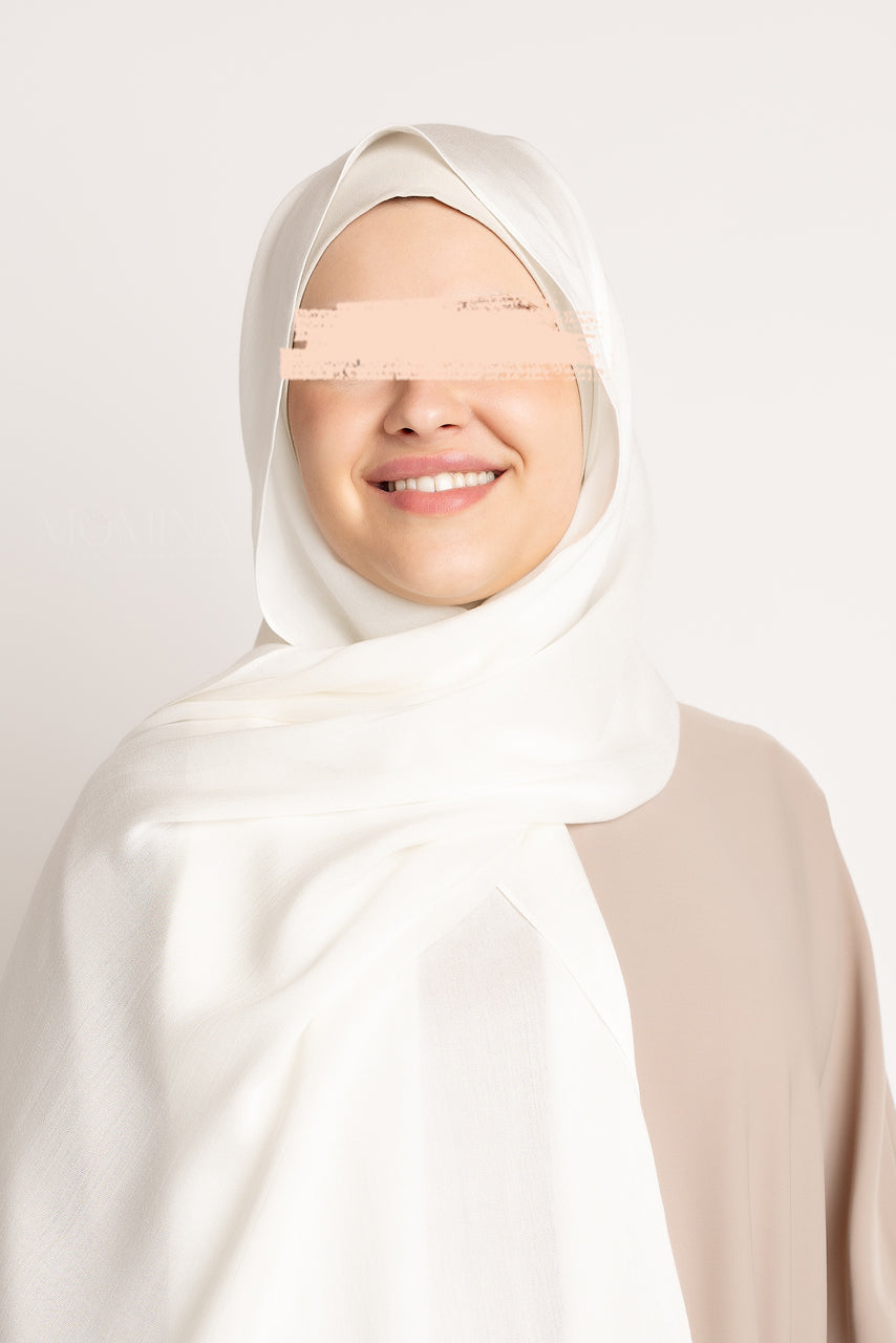 Luxury Modal Hijab - Vanilla Bean