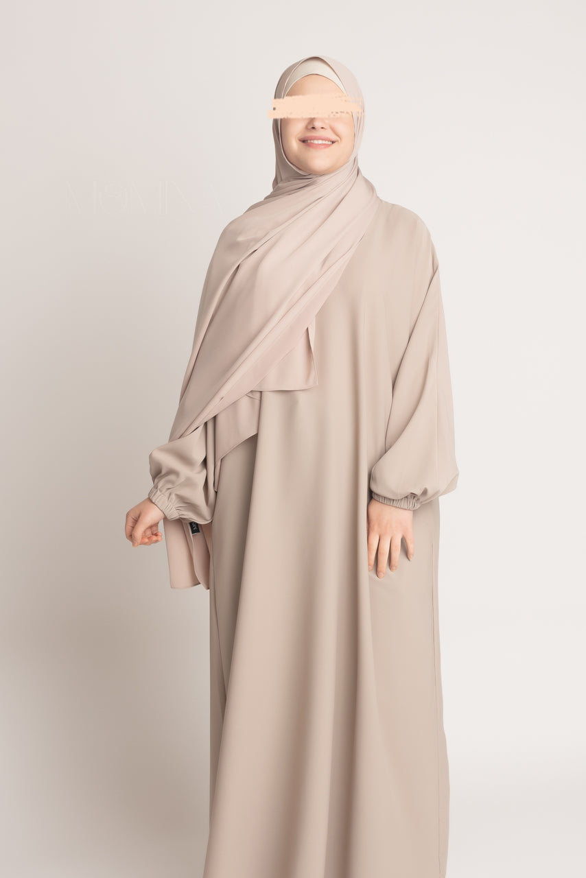 Medina Silk Hijab - Chai