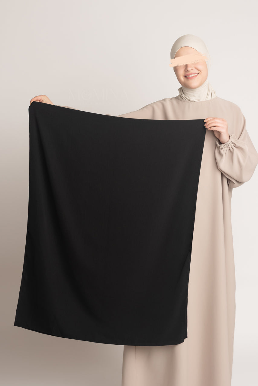 Medina Silk Hijab - Kohl