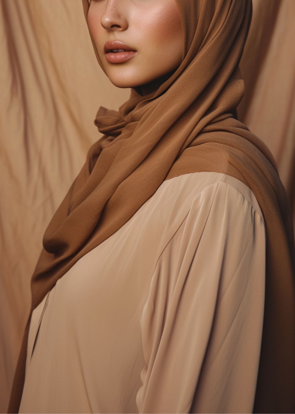 Muslim Women's Instant Hijab Scarf Premium Jersey Cotton