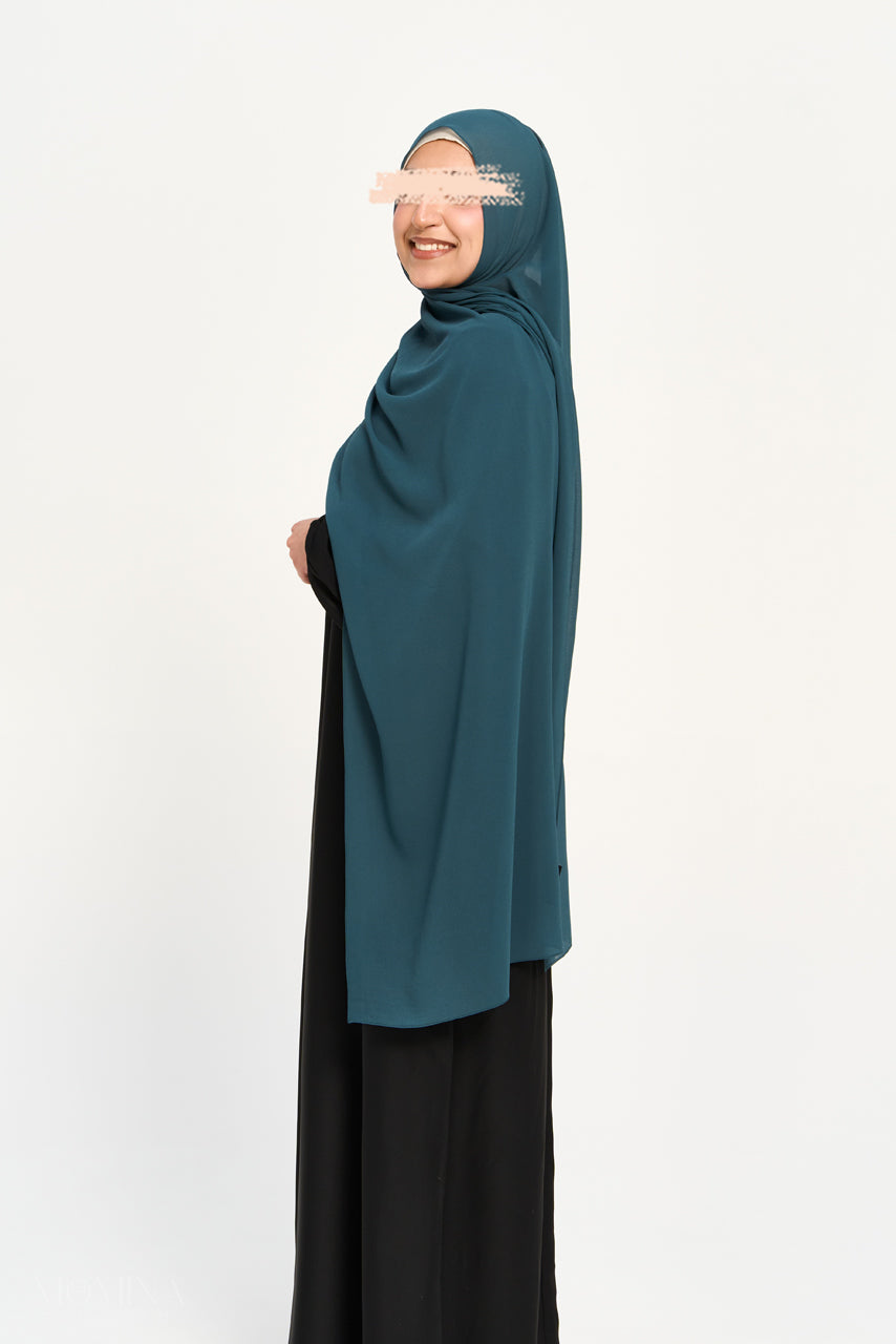 Hijab Mousseline Premium - Caraïbes