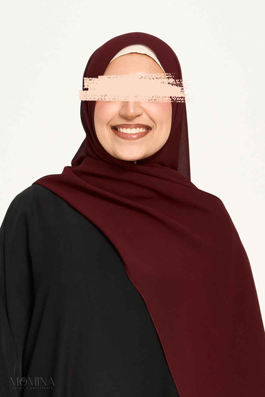 Premium Chiffon Hijab - Sumac