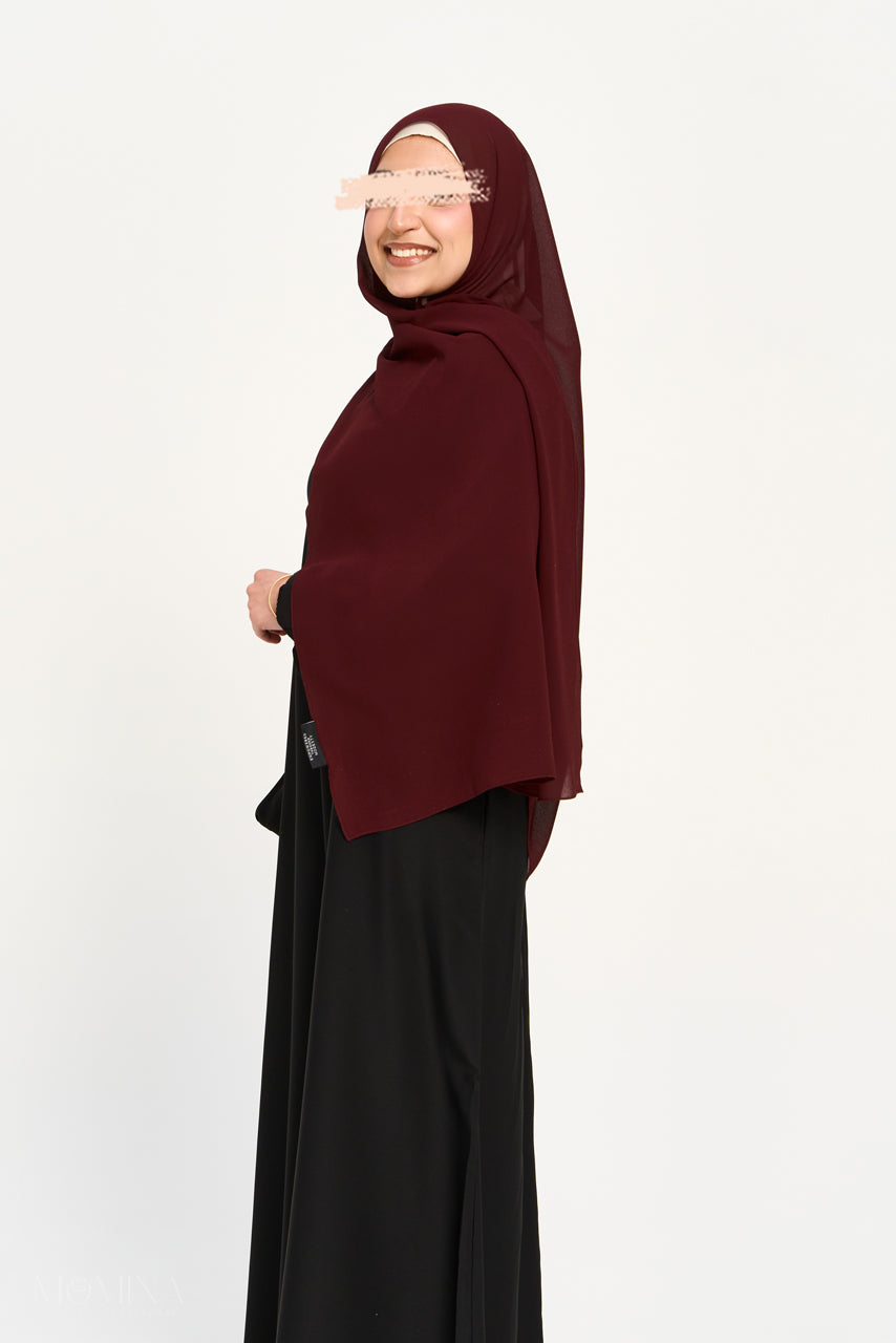 Premium Chiffon Hijab - Sumac