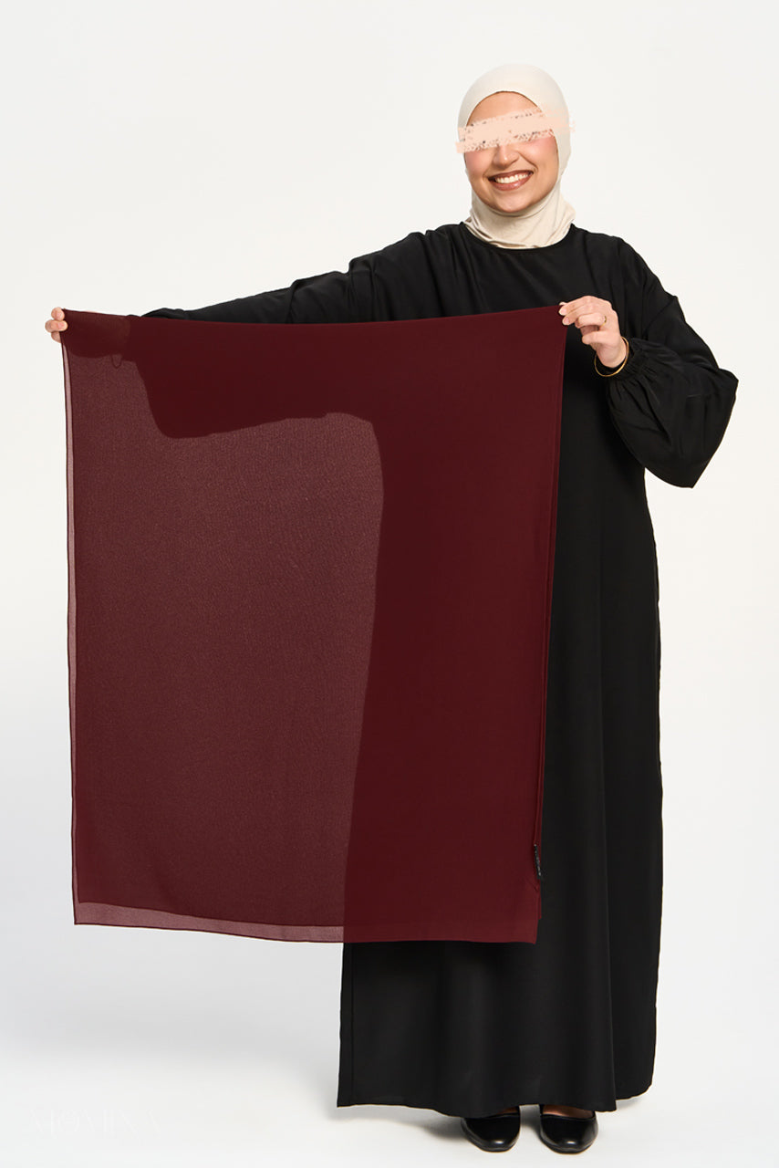 Premium Chiffon Hijab - Sumac