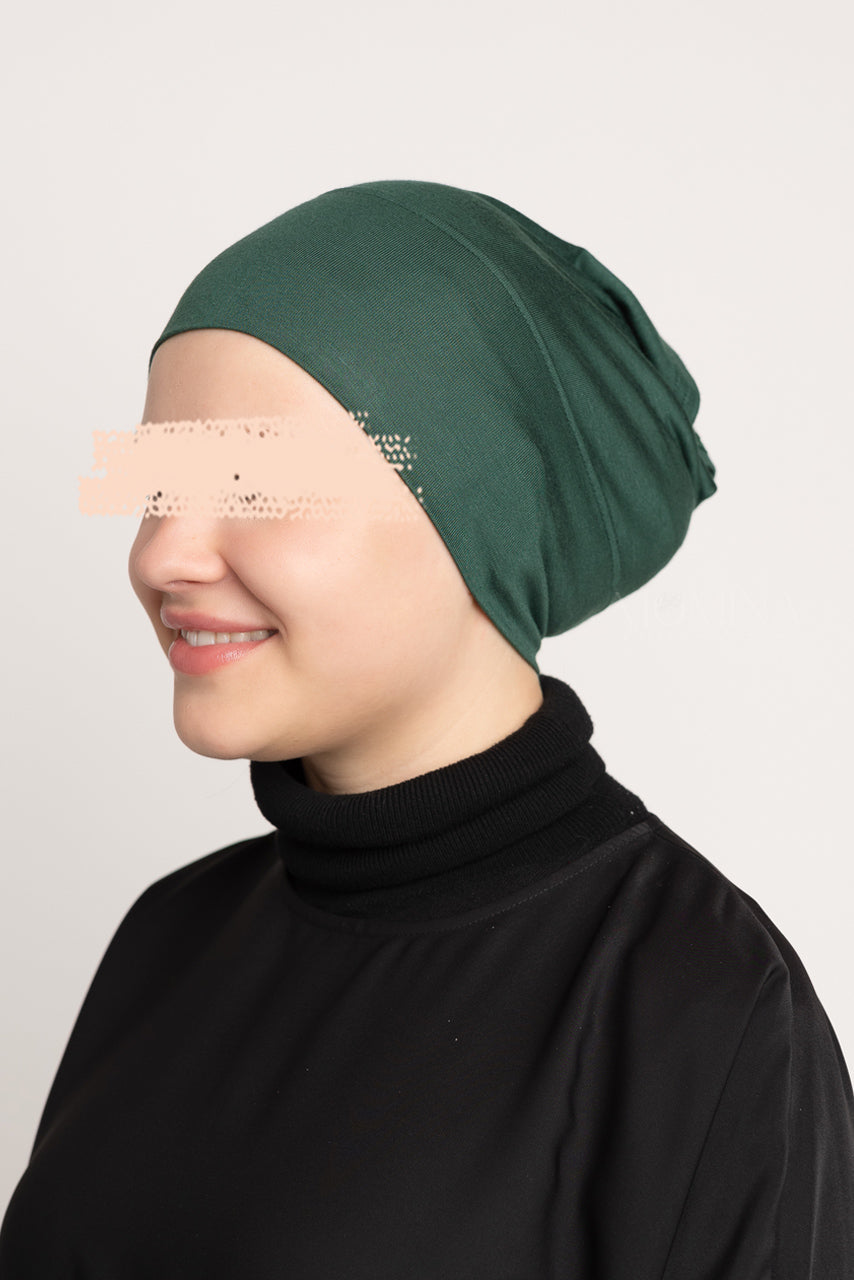 Premium Hijab Undercap - Evergreen