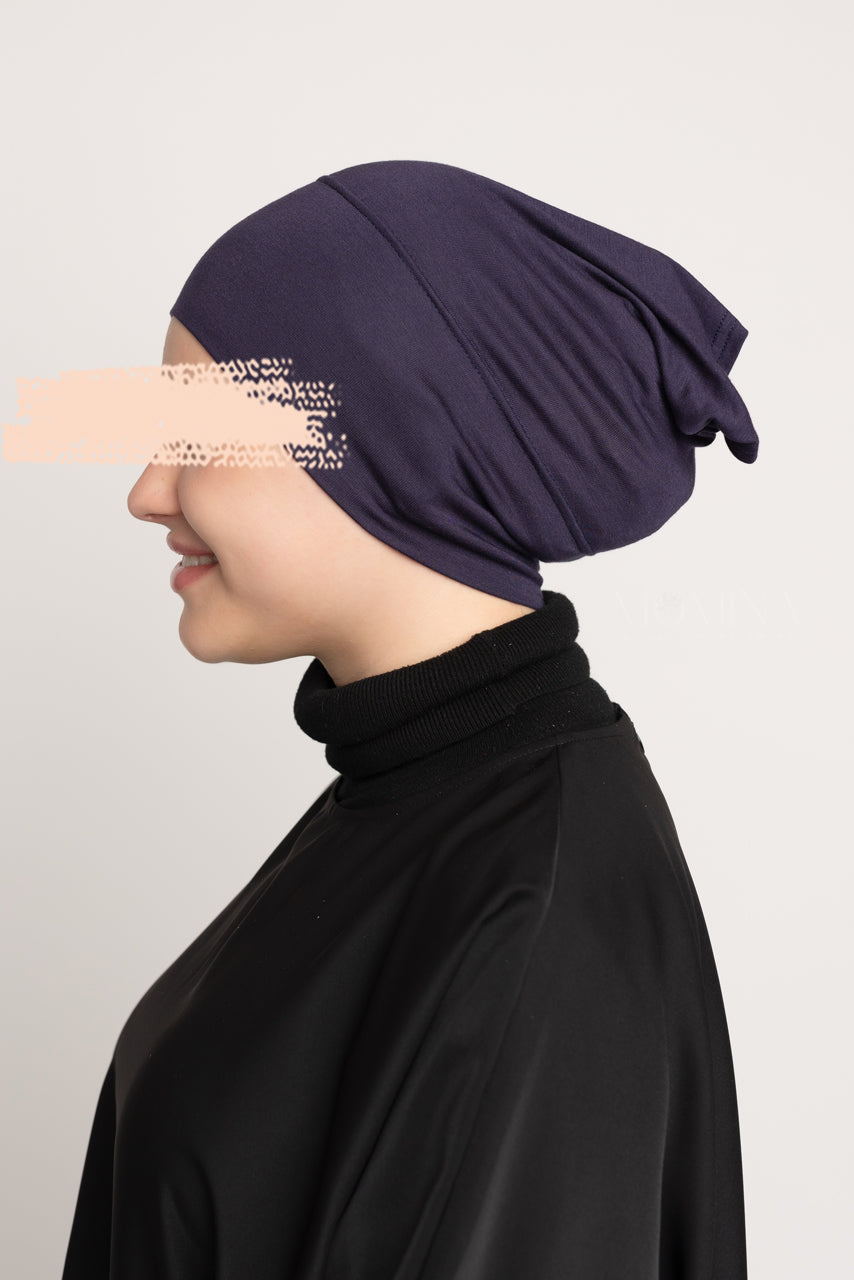 Premium Hijab Undercap - Indigo