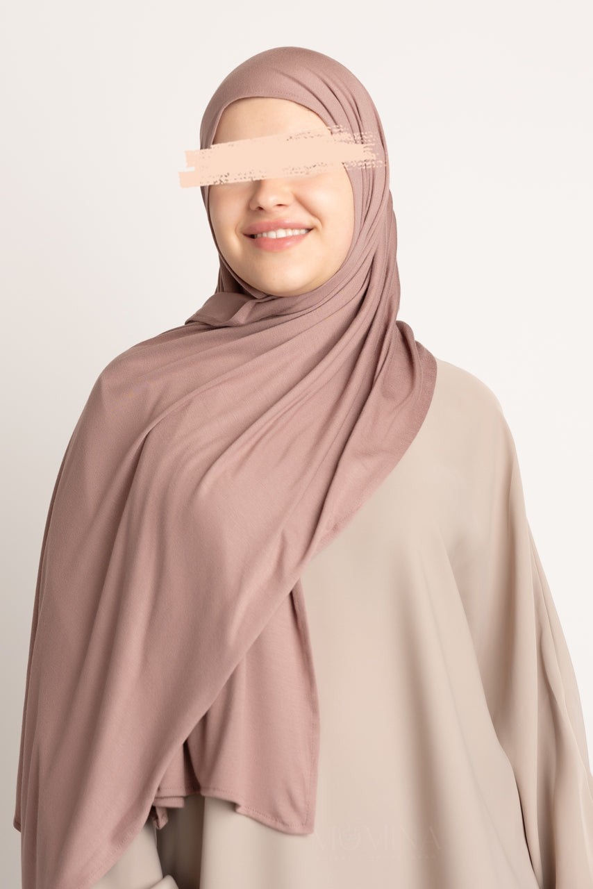 Hijab Jersey Premium - Cassonade